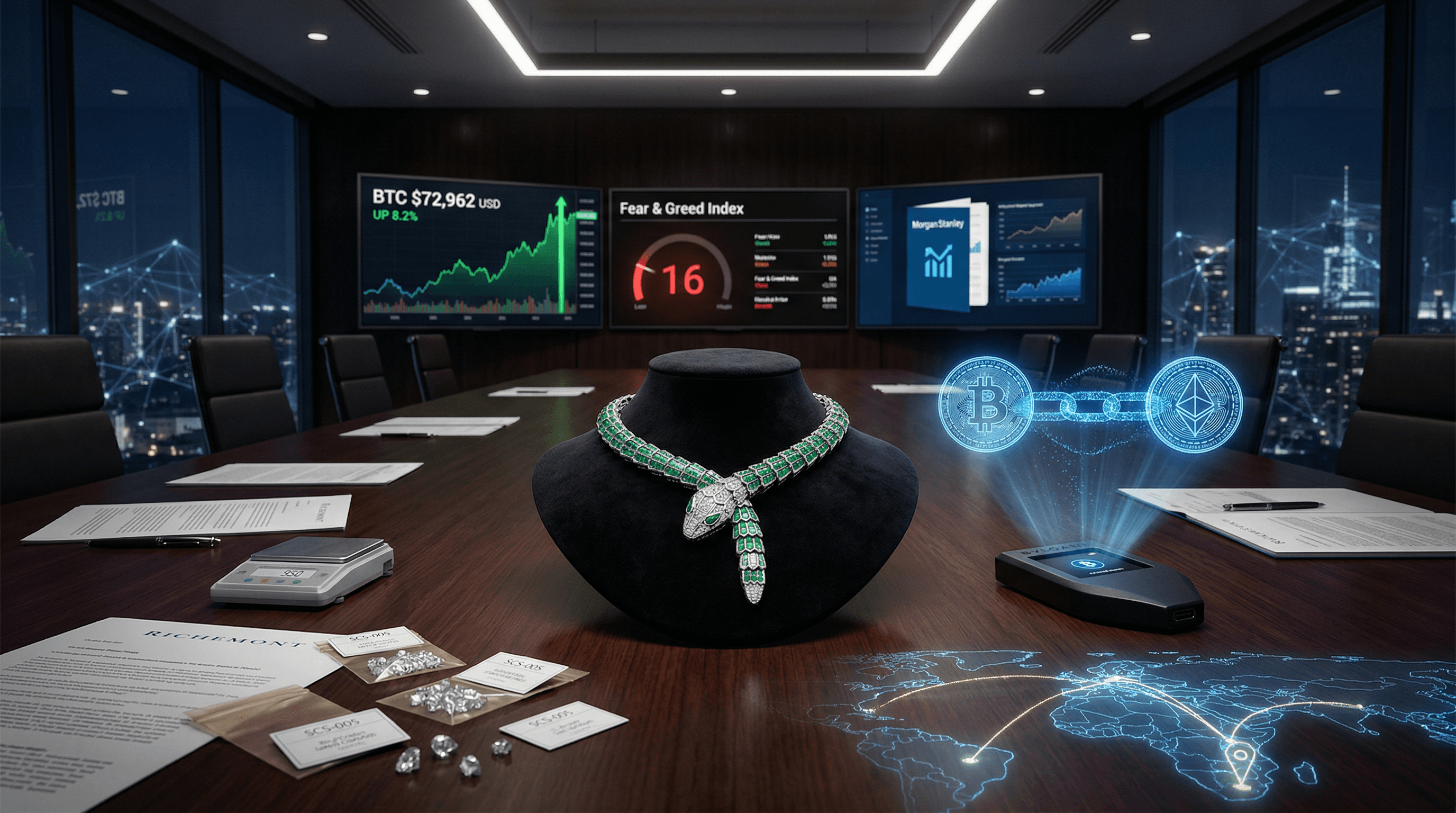 Crypto Investment Risks Threaten Luxury Jewelry Firms