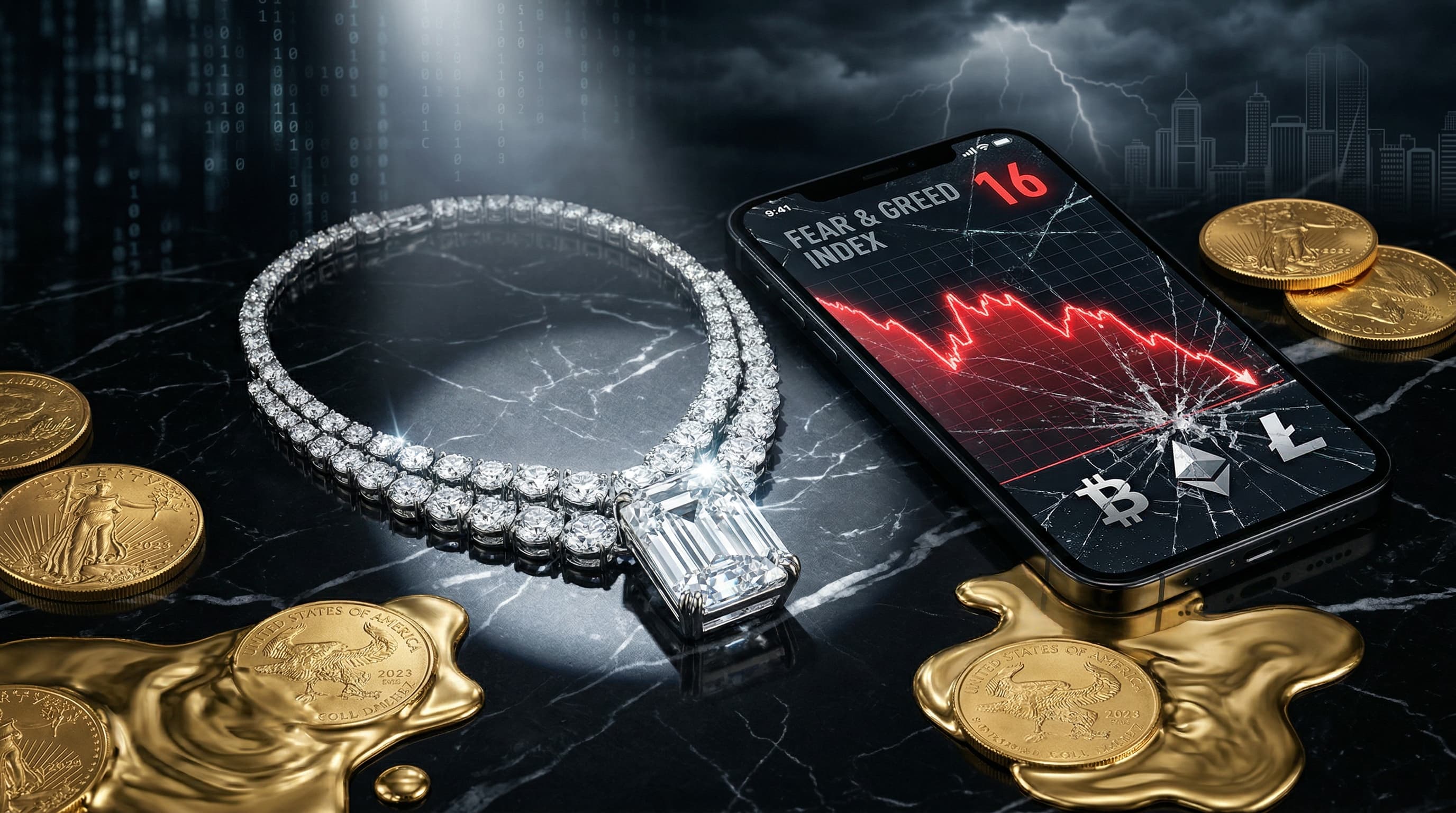 Crypto Risks Hit Jewelry Diversifiers, Morgan Stanley Warns