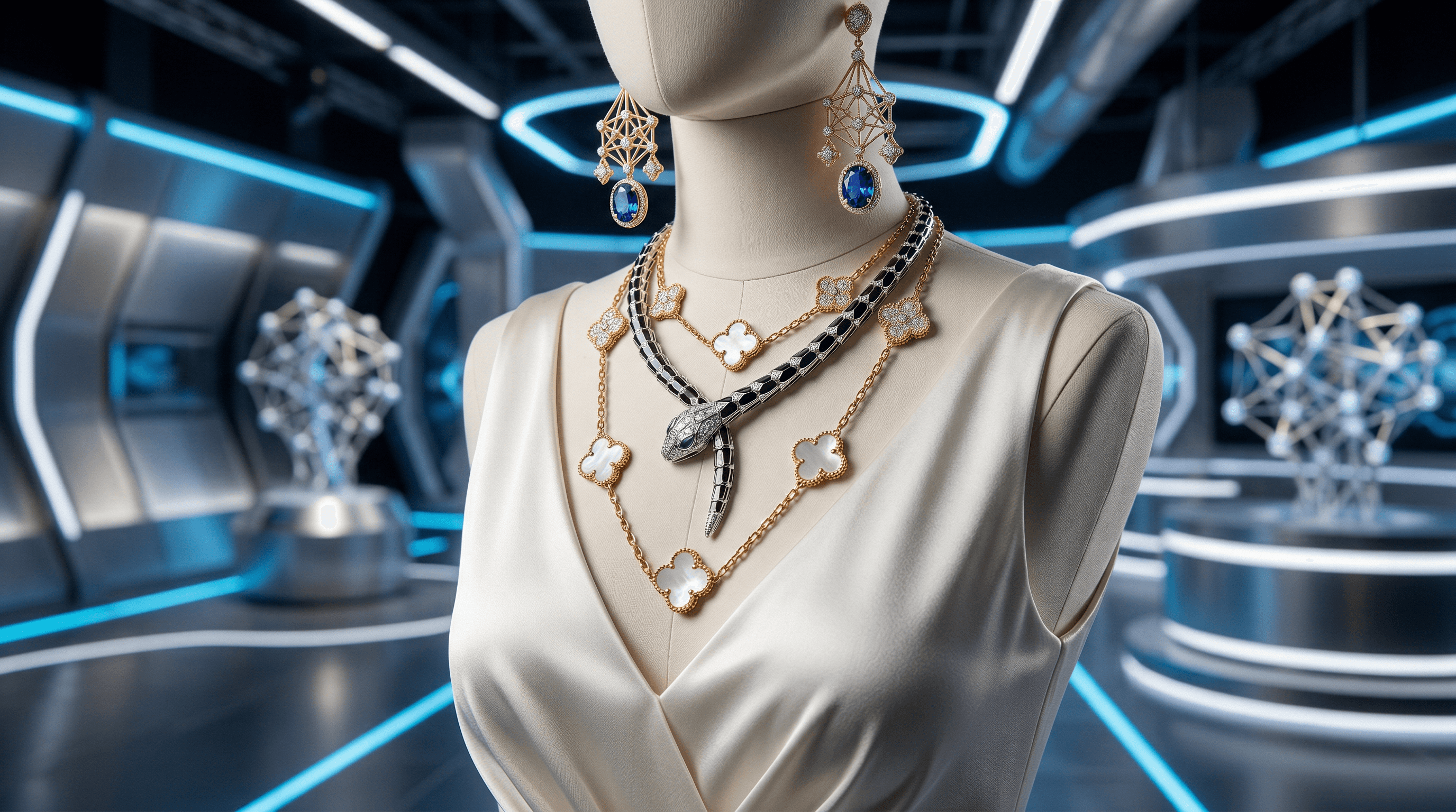Claude Mania Jewelry Dazzles AI Elite Summit Attendees