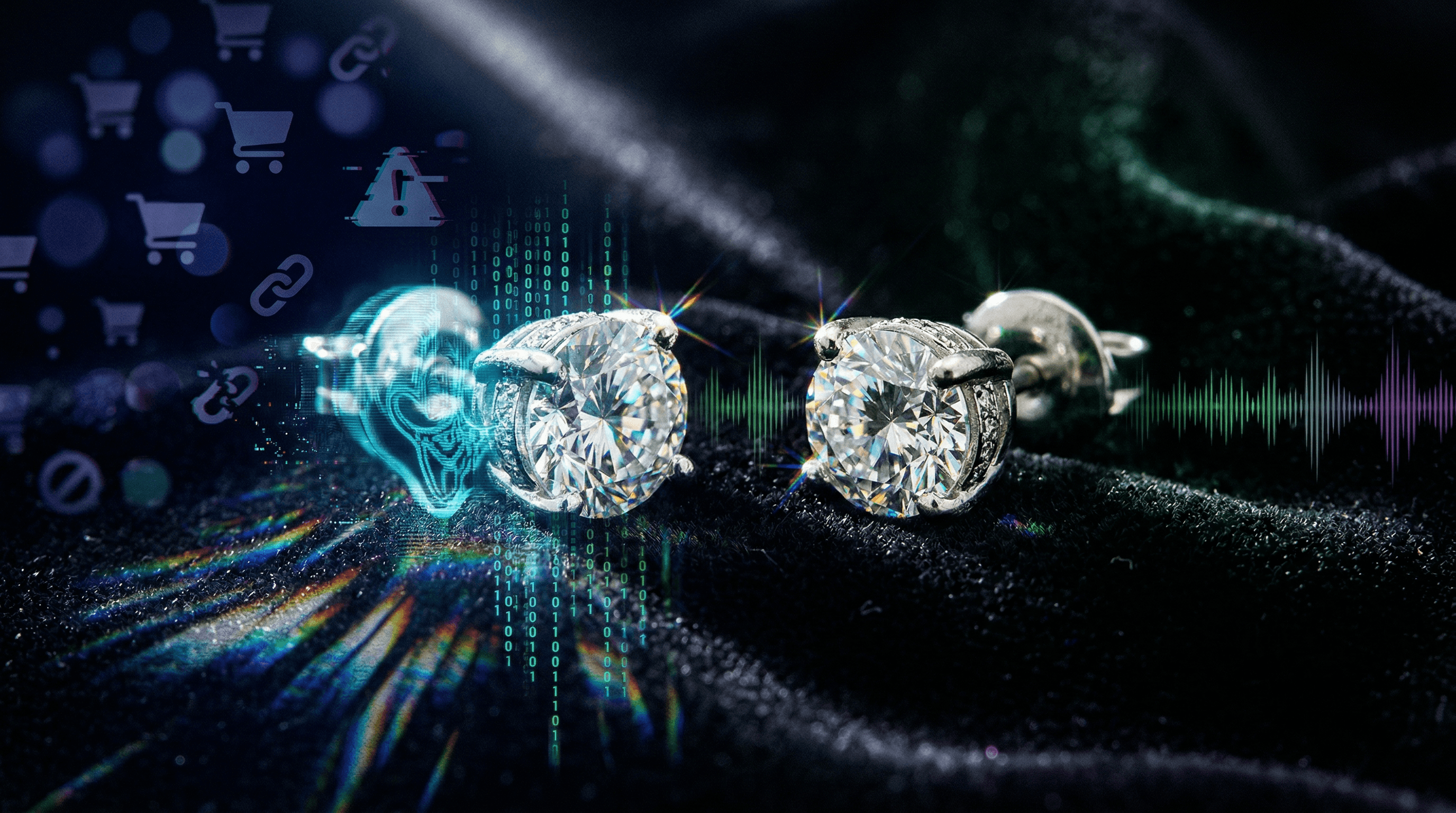 AI Doppelgängers Earrings Impersonate Bulgari on Spotify