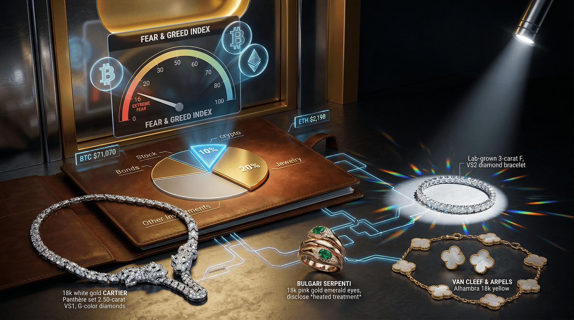 Crypto Portfolio Allocation Boosts Jewelry Returns 12%