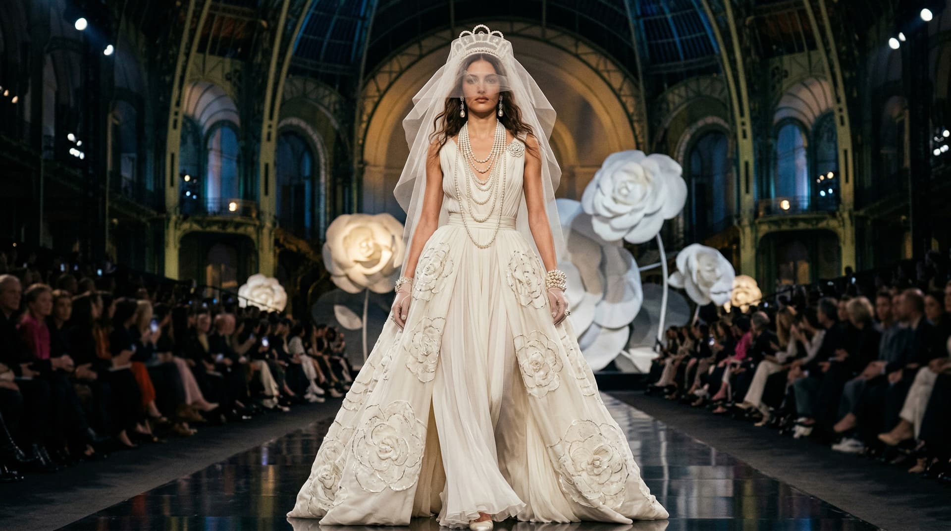 Chanel SS25 Farewell Show Stuns with Bridal Jewelry Elegance