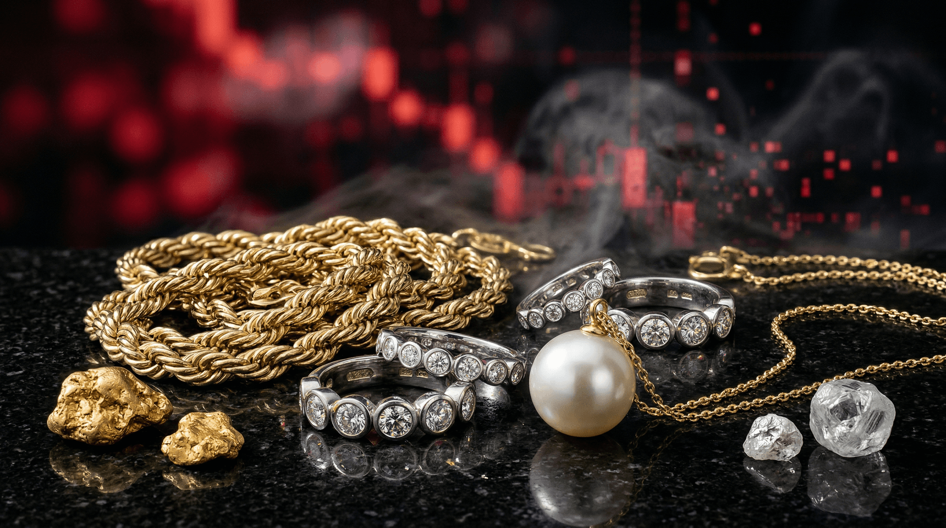 Bitcoin Plunges 42%: Jewelry Stabilizes Portfolios