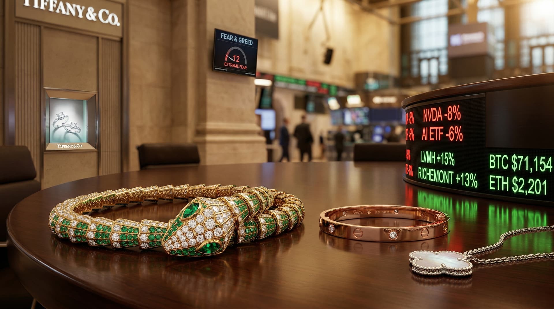 $45B Great Rotation to Luxury Jewelry Boosts LVMH 15% Q1 Revenue