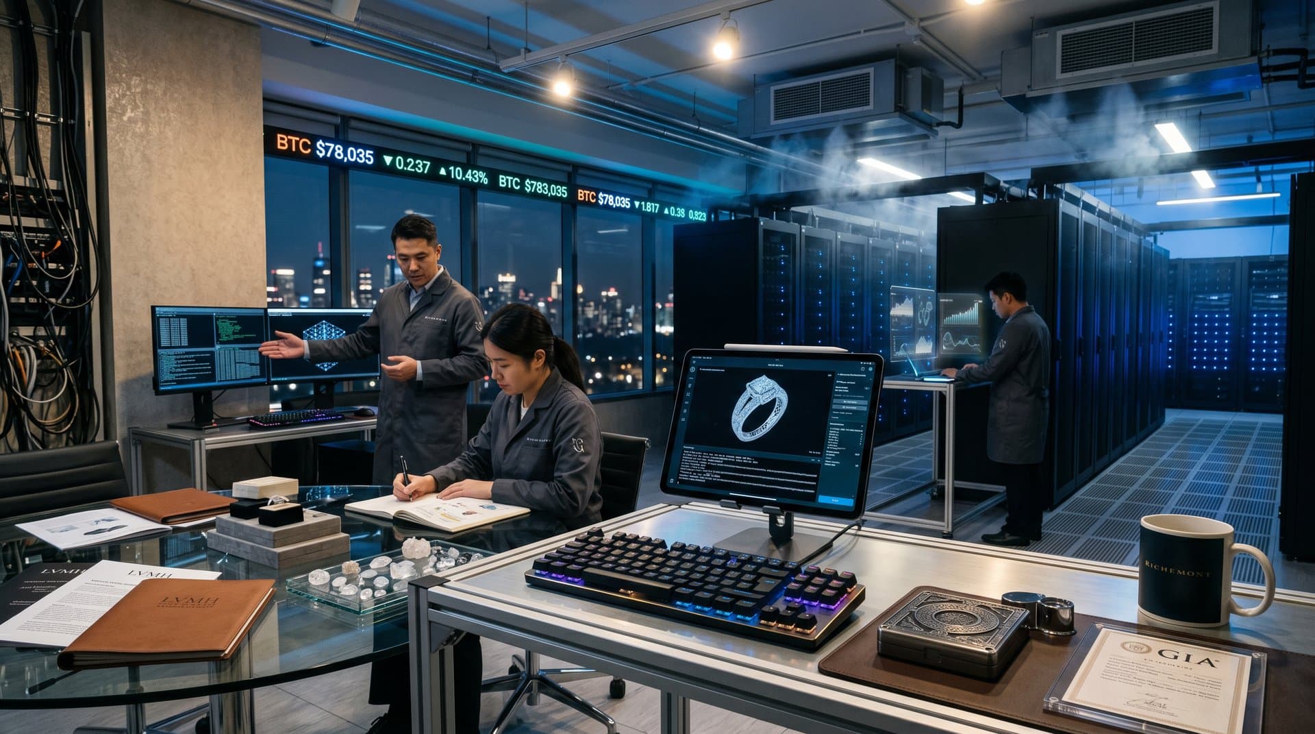 Data center engineers configure GnuPG post-quantum crypto for luxury ring NFT provenance