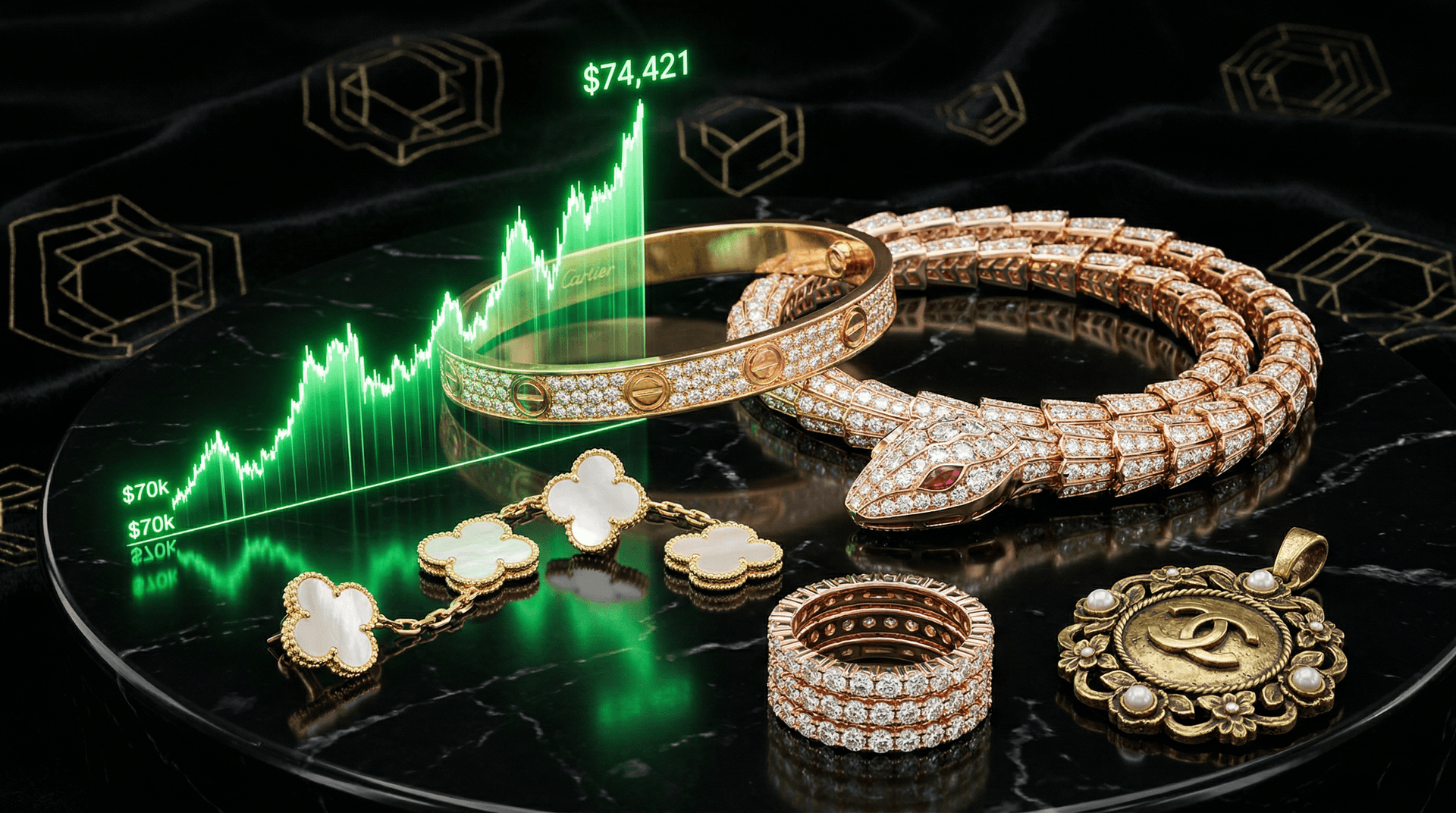 Crypto Fund Inflows Hit $1.1B: Jewelry Diversifies HNW Portfolios