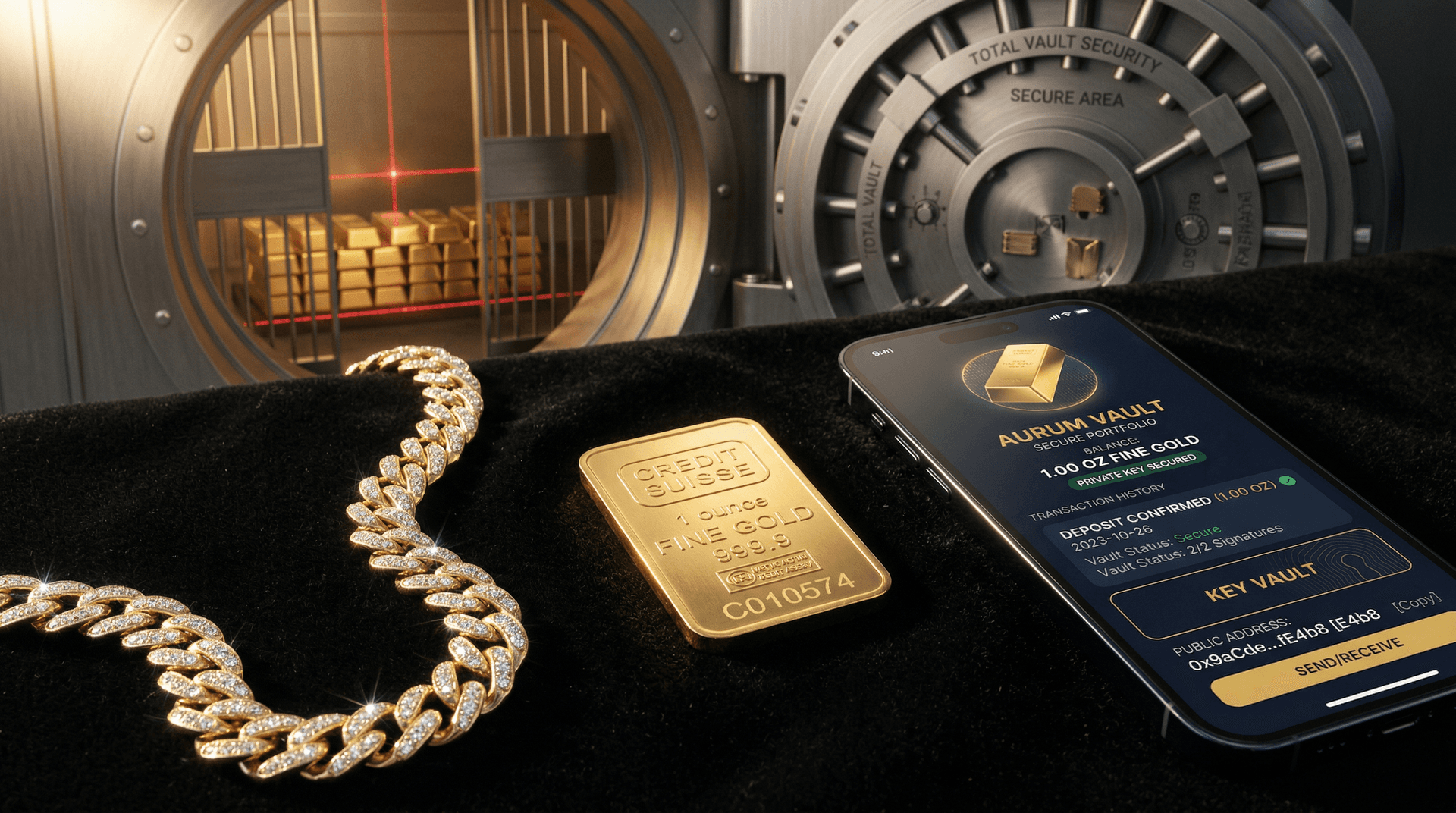 Glint Launches Self-Custody Gold Wallet as BTC Surges 4% to $74,883