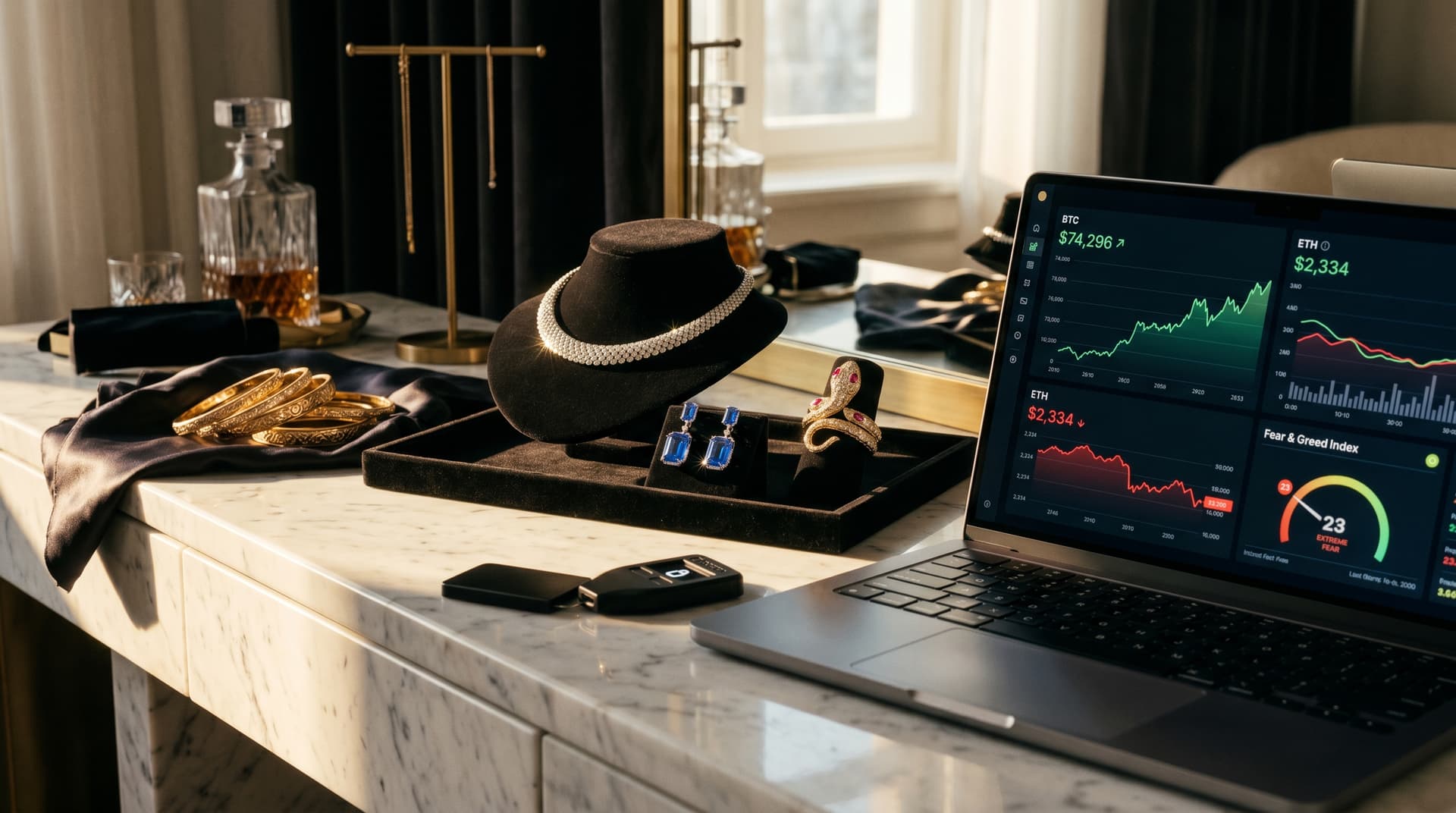 Top Cryptocurrencies Jewelry Portfolios: BTC Tops Forbes at $74,296