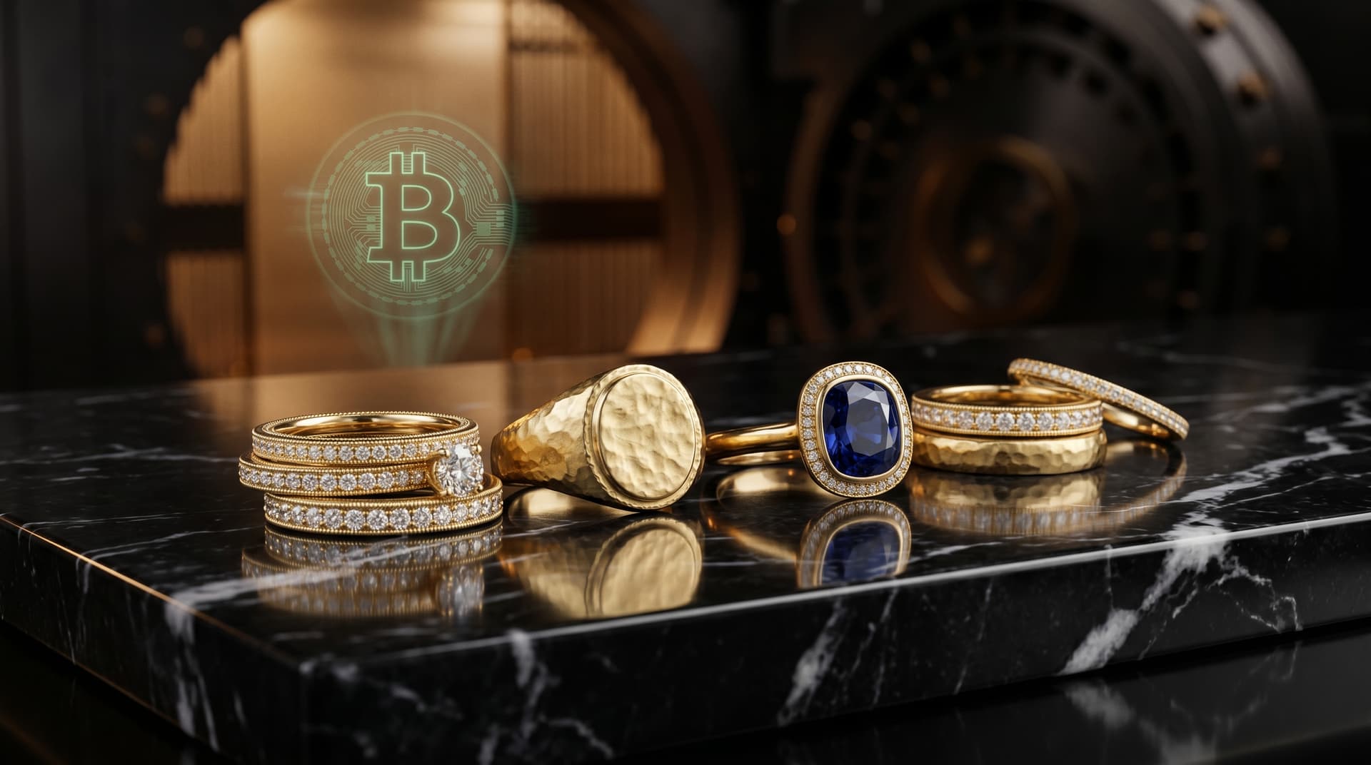 Goldman Sachs Bitcoin ETF Sparks 18k Gold Rings Surge