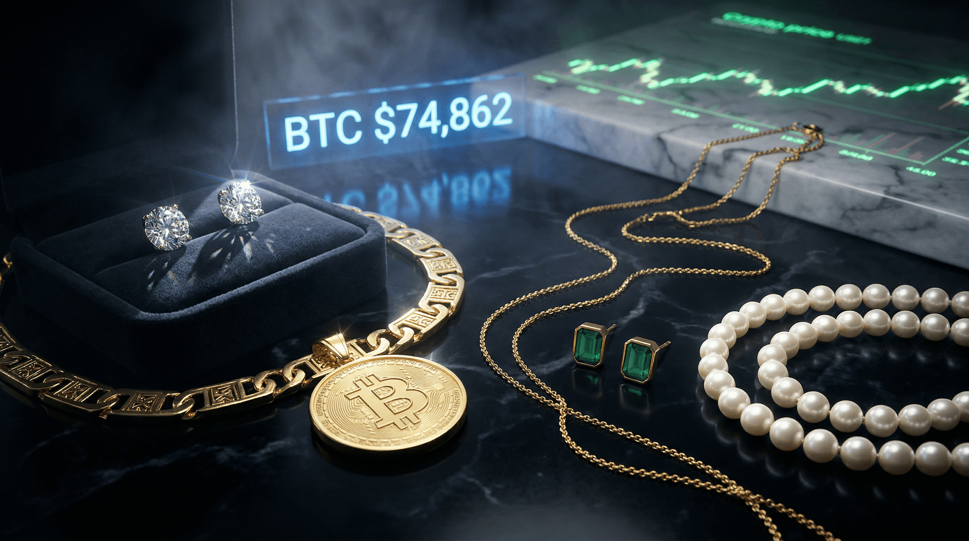Promising Crypto Stocks Fuel Jewelry Demand: BTC $74K
