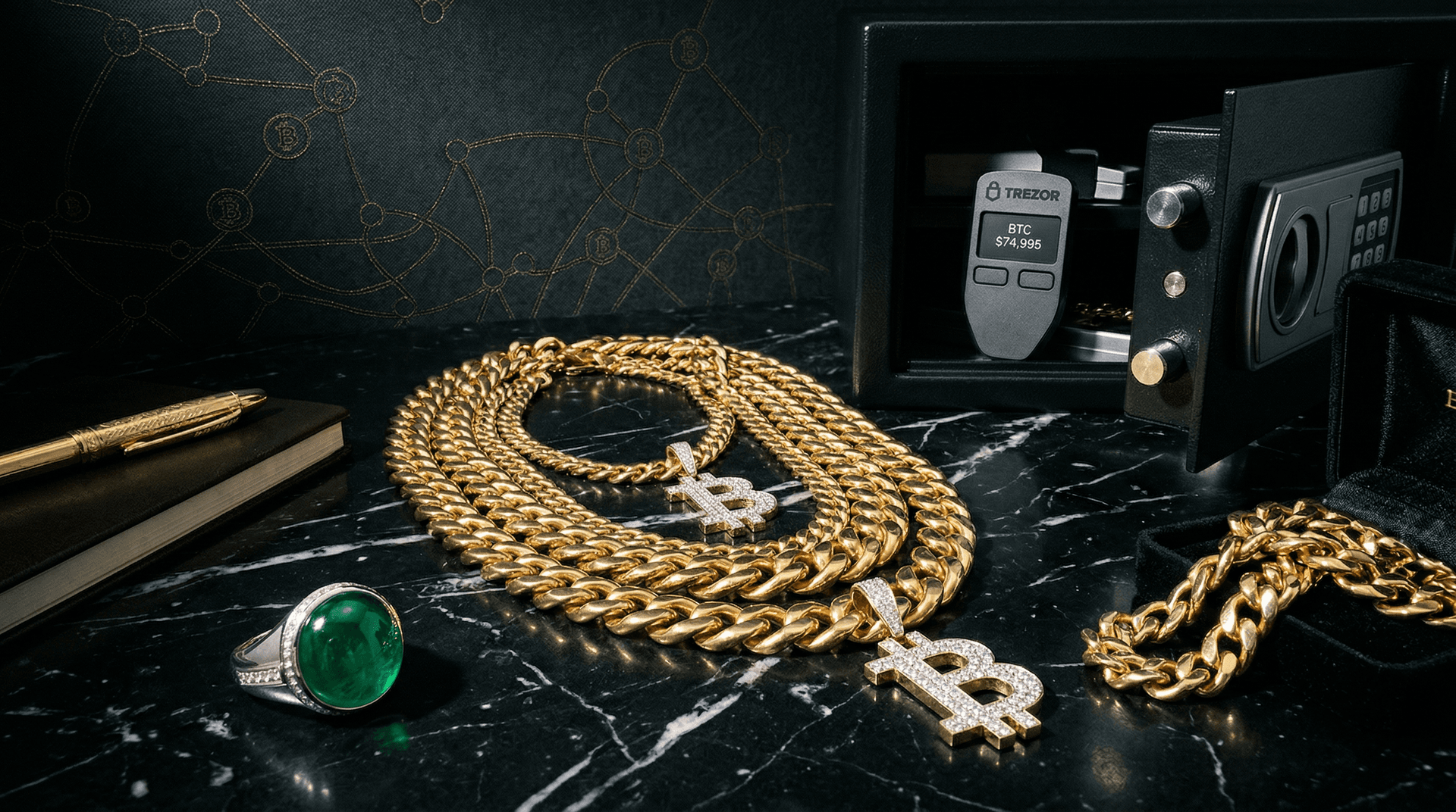 Luxury Jewelry Investment Trends Surge After Farage's £2M BTC Buy