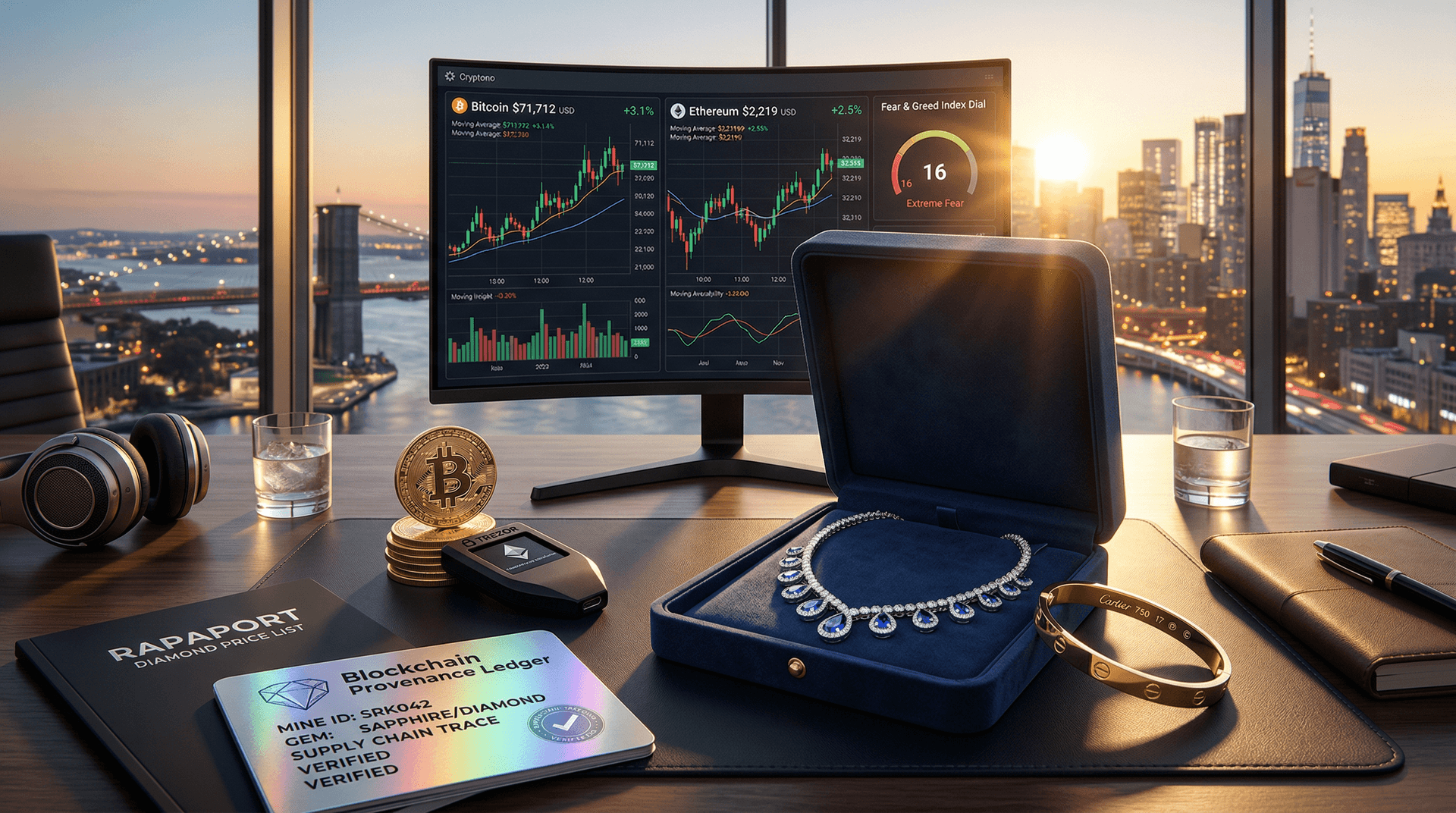 Crypto Jewelry Portfolios Cut Risk by 20%